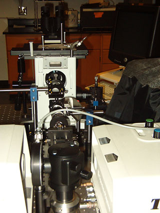 photo of optical setup